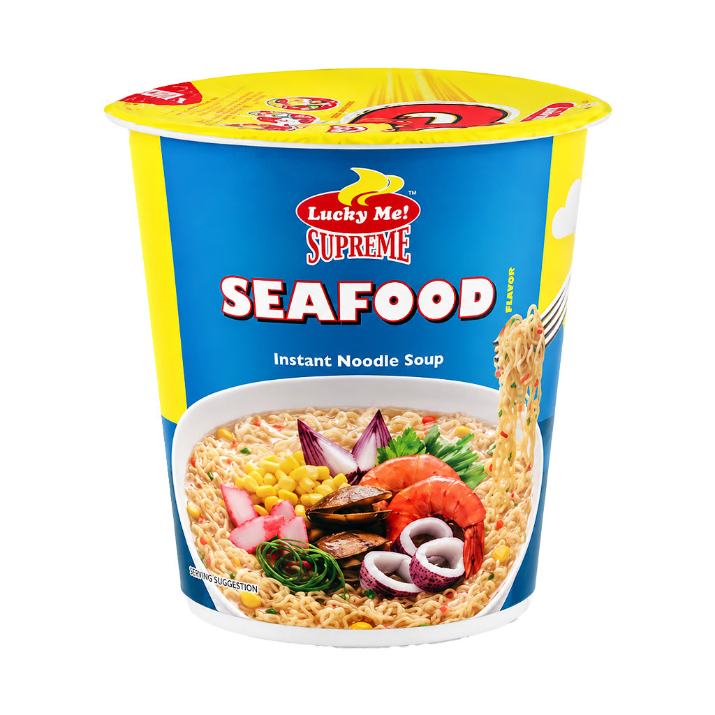 Lucky Me! Seafood Flavour Instant Noodle Soup 70g