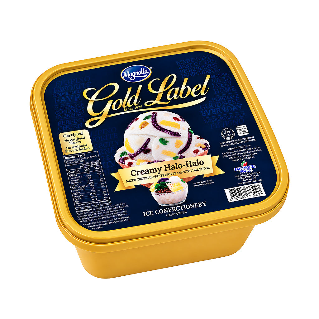 Magnolia Gold Label Creamy Halo-Halo Ice Cream 1.5L