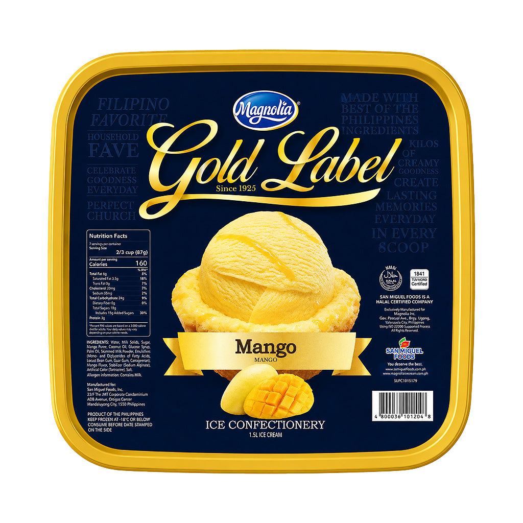 Magnolia Gold Label Mango Ice Cream 1.5L