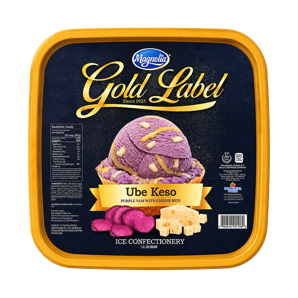 Magnolia Gold Label Ube Keso Ice Cream 1.5L