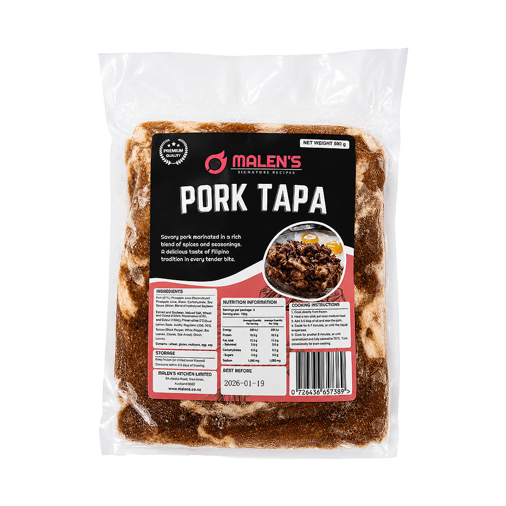 Malen's Pork Tapa 500g