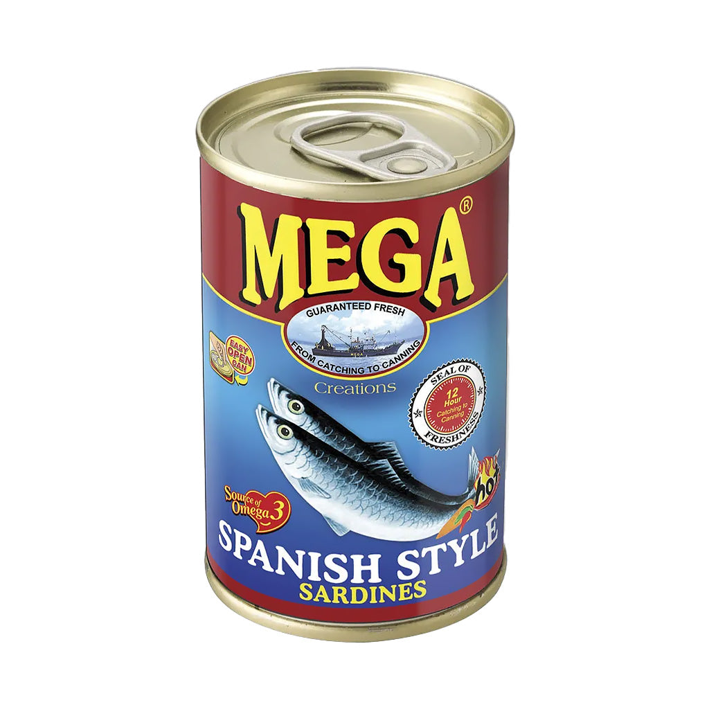 Mega Creations Sardines Spanish Style Hot 155g