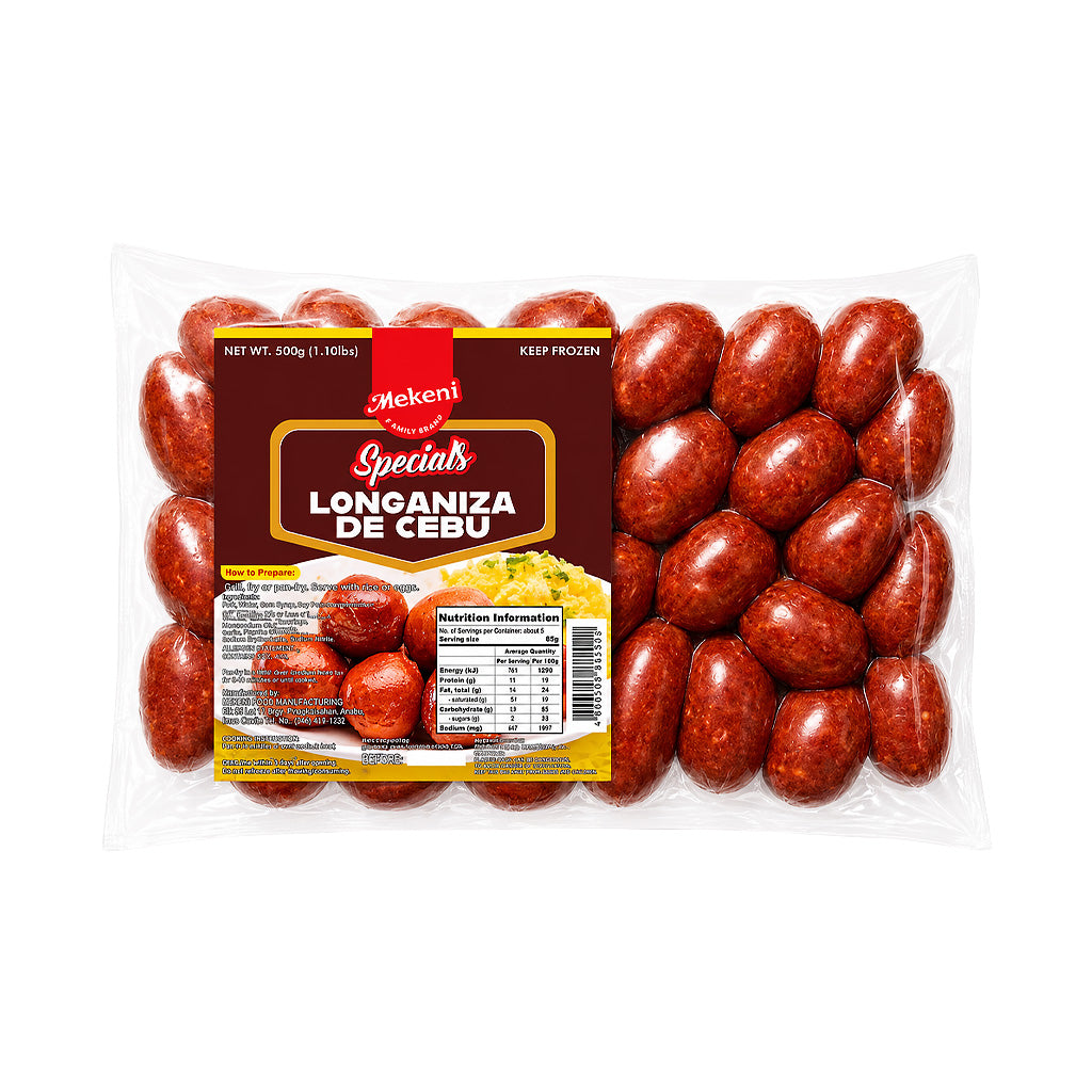 Mekeni Longaniza De Cebu 500g