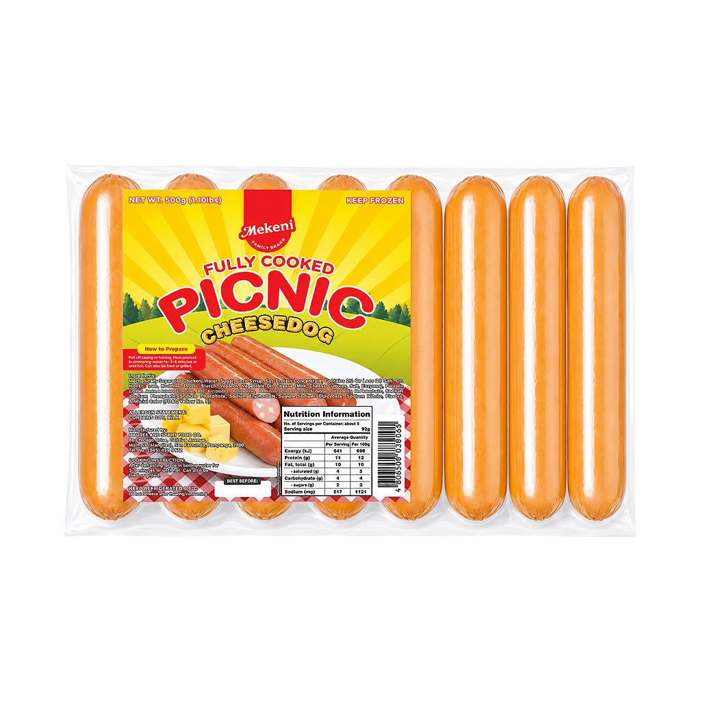 Mekeni Picnic Cheesedog 500g