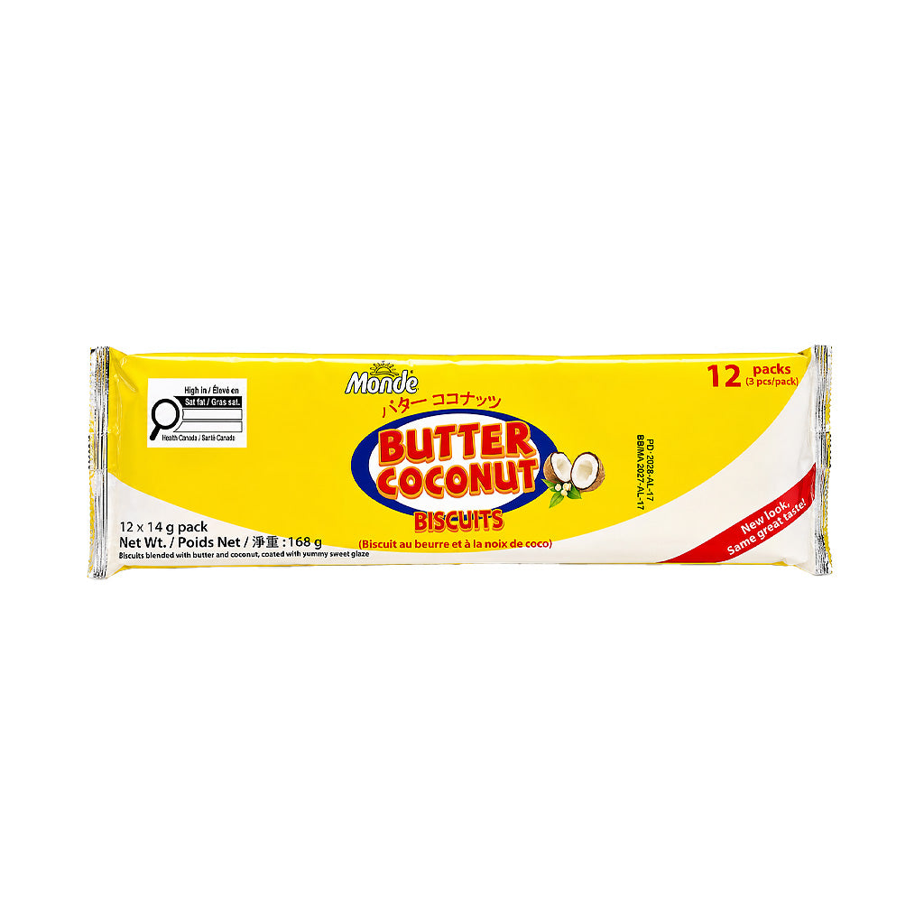 Monde Butter Coconut Biscuits 14g x 12s