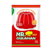Mr. Hat Gulaman Red Unflavoured Jelly Powder 25g