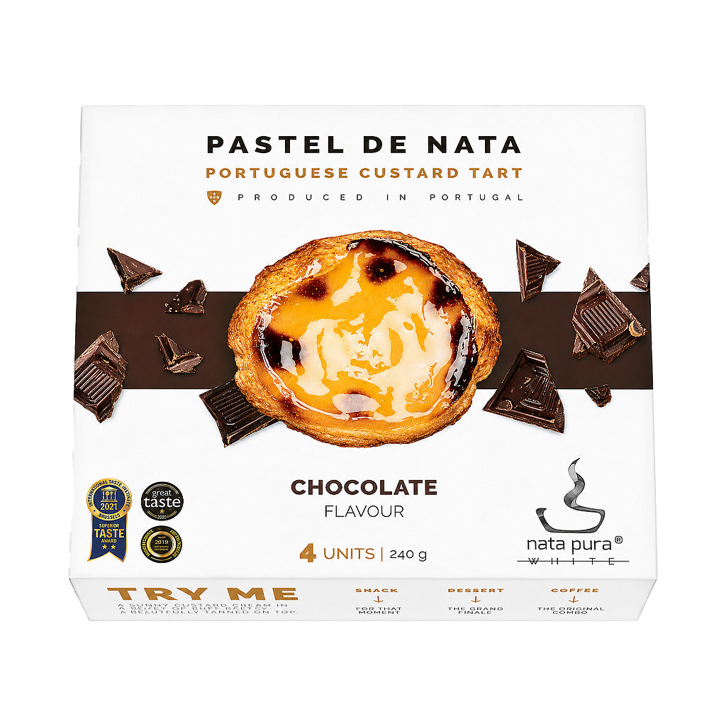 Nata Pura White Pastel de Nata Chocolate Flavour 240g