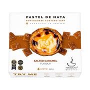 Nata Pura White Pastel de Nata Salted Caramel Flavour 240g