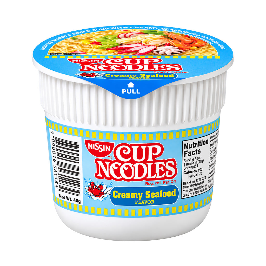Nissin Cup Noodles Creamy Seafood 40g