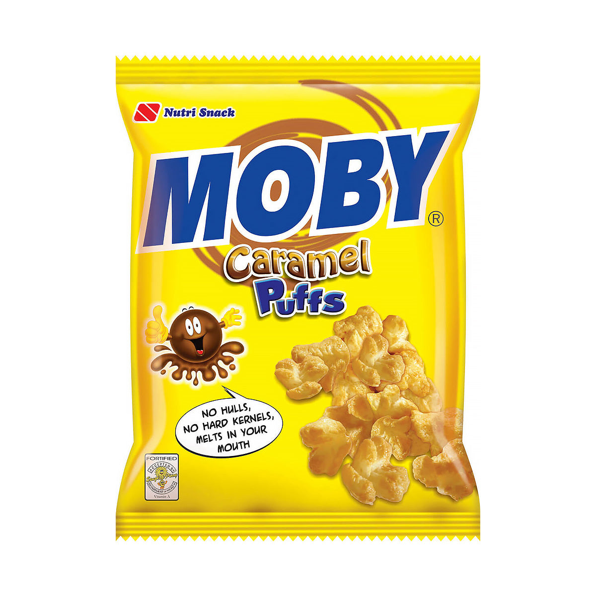 Moby Caramel Puffs 60g