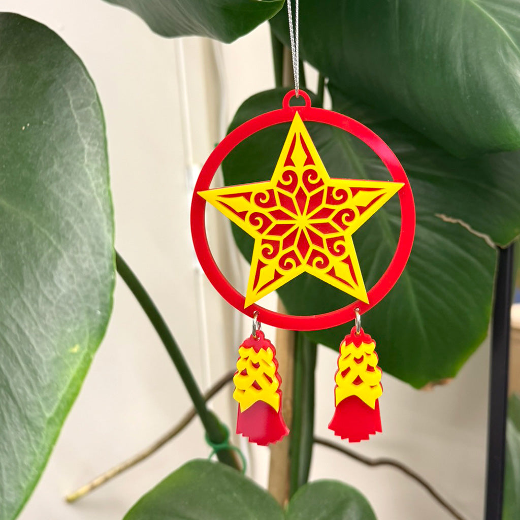 Oh Craft Heritage Mini Parol Ornament