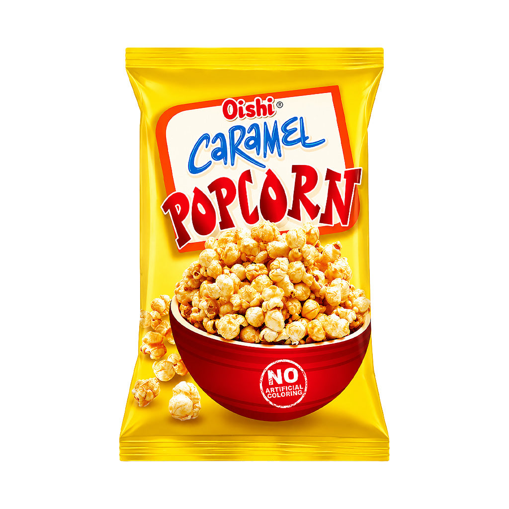 Oishi Caramel Popcorn 60g