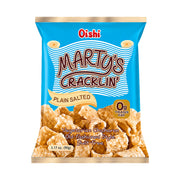 Oishi Marty's Cracklin' Plain Salted 90g