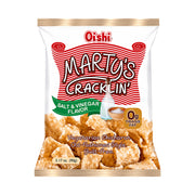 Oishi Marty's Cracklin' Salt & Vinegar 90g