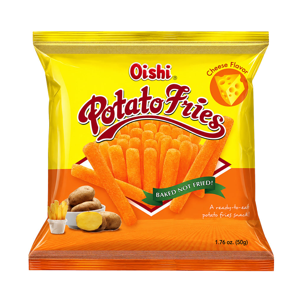 Oishi Potato Fries Cheese 50g