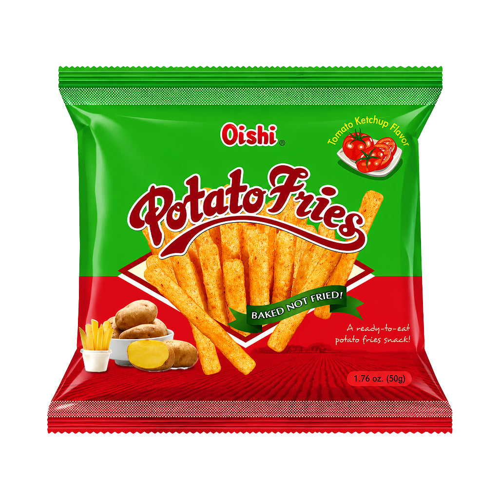Oishi Potato Fries Tomato Ketchup 50g