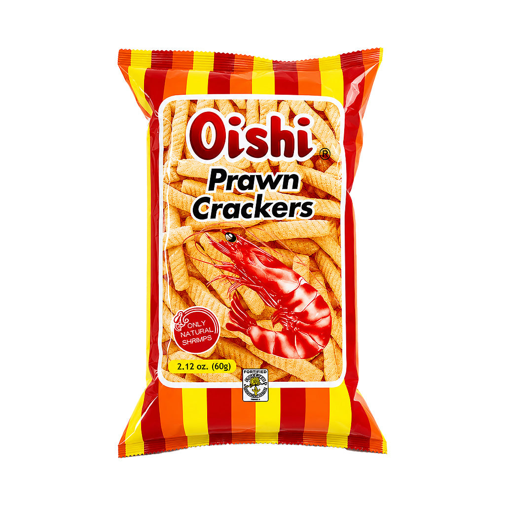 Oishi Prawn Crackers Regular 60g