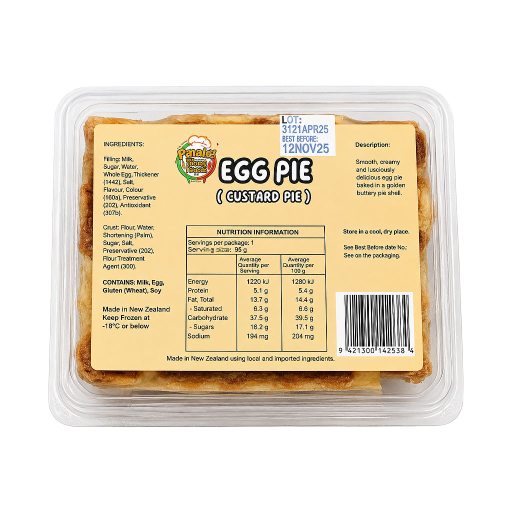 Panalo Pinoy Foods Egg Pie (2 slices per pack)