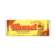 Rebisco Hansel Mocha Sandwich Cream-Filled Biscuits 10s x 32g