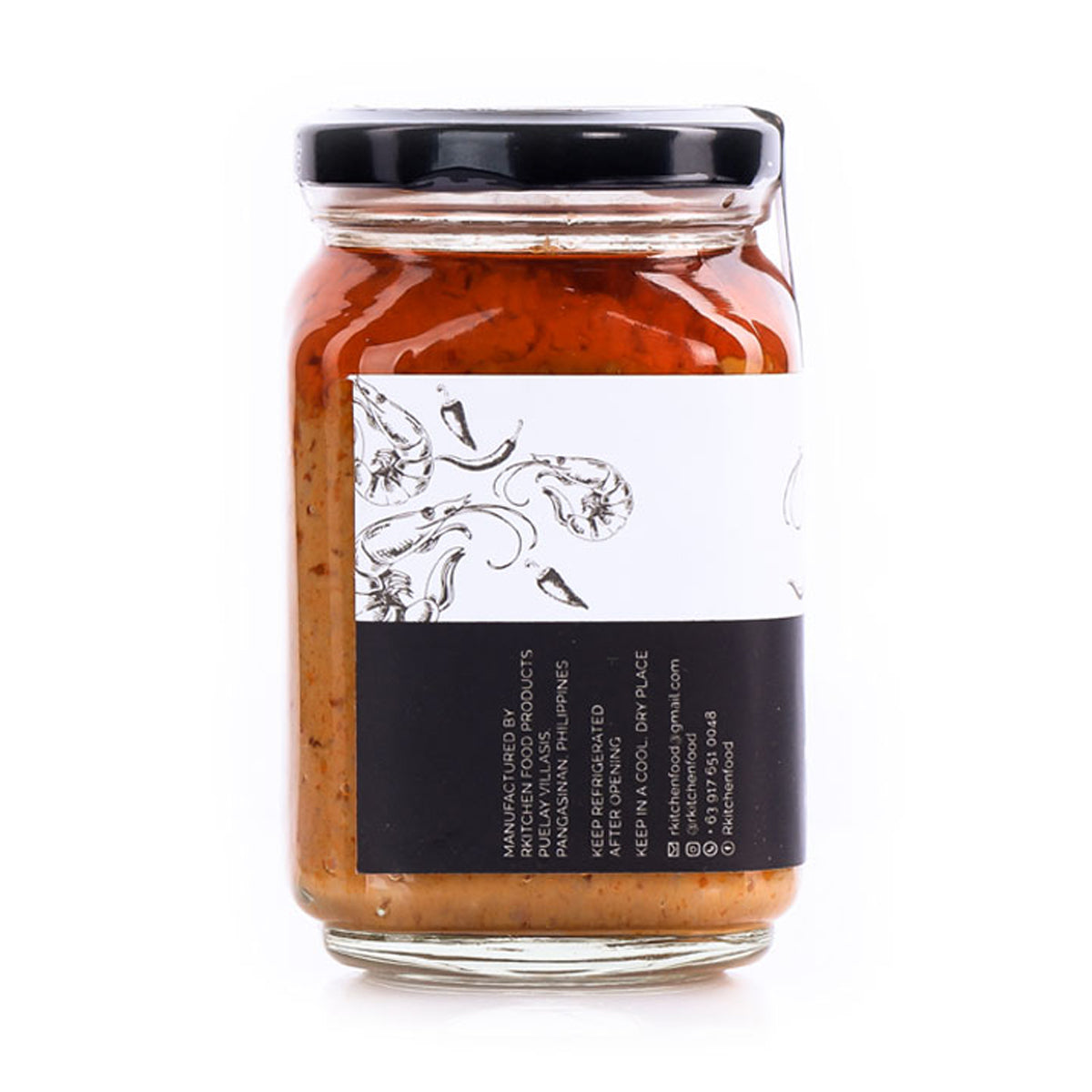 RKitchen Spicy Burong Hipon 250g - manufacturer info