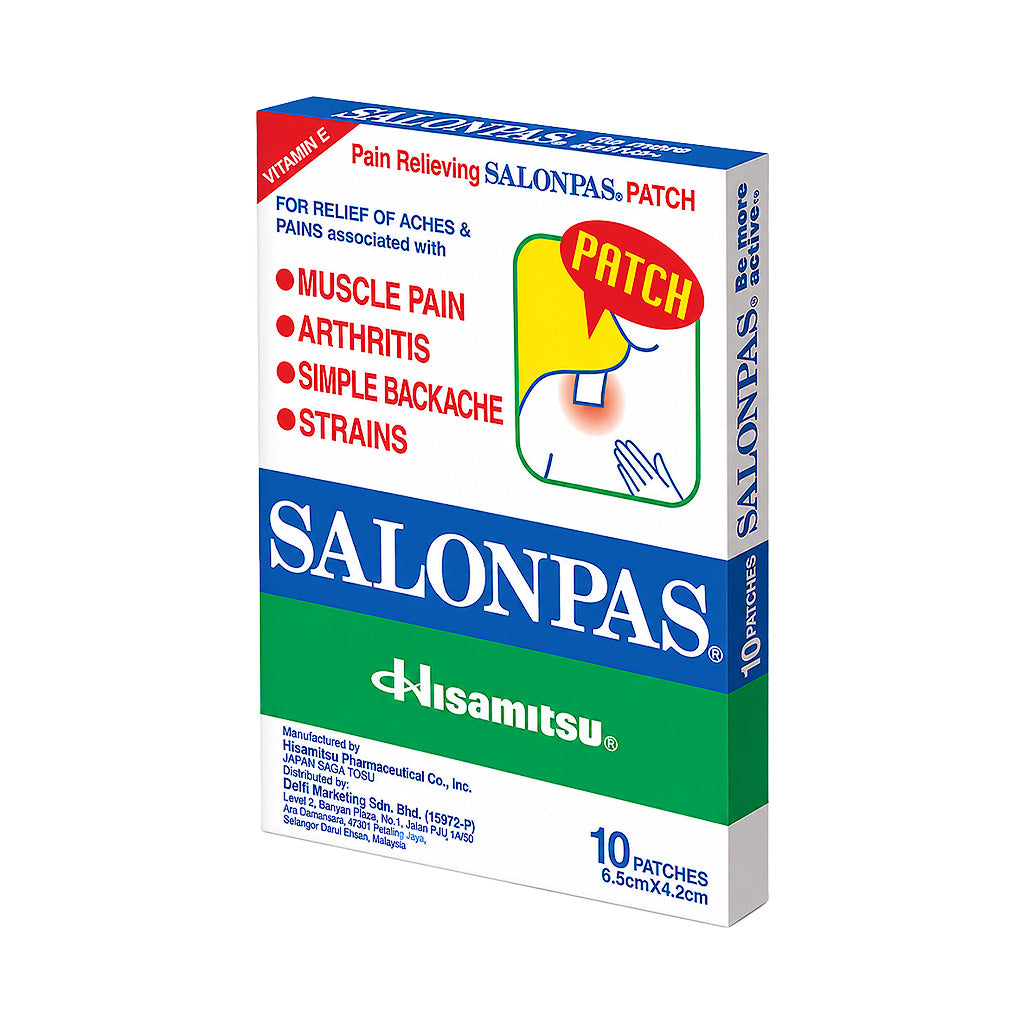 Salonpas Pain Relief Patch Green 10 Patches