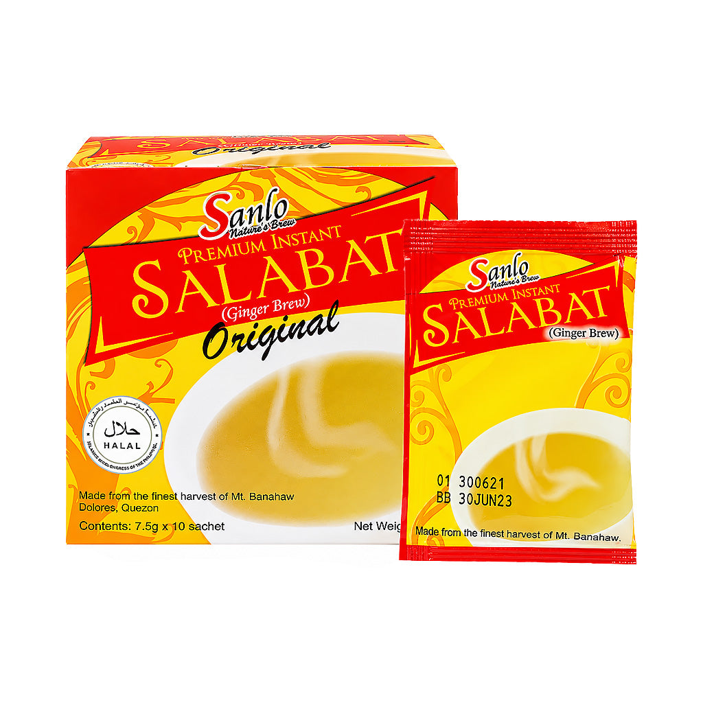 Sanlo Premium Instant Salabat Ginger Brew Original (75g x 10 Sachets)