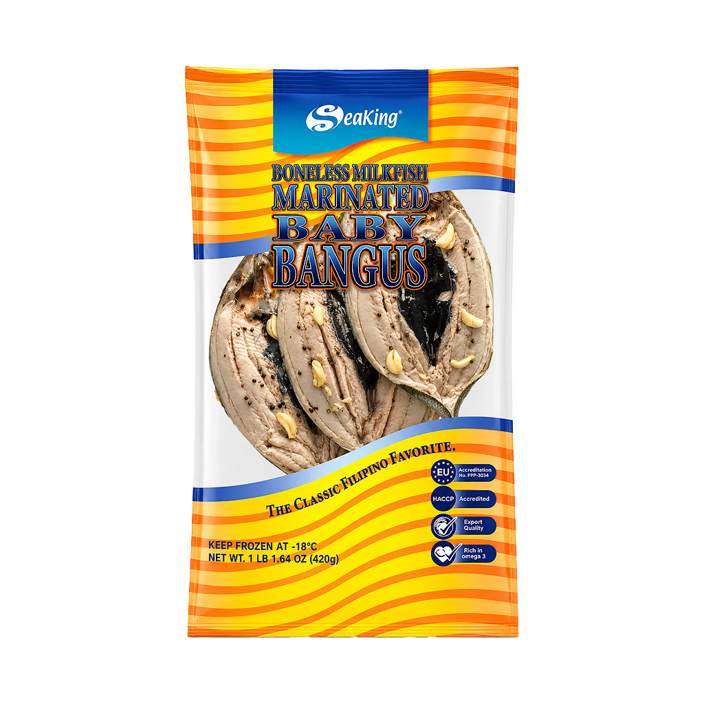 SeaKing Boneless Milkfish Marinated Baby Bangus 420g