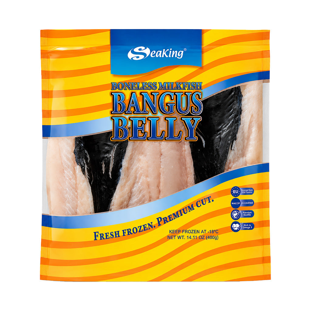 SeaKing Boneless Milkfish Bangus Belly 400g