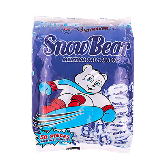 SnowBear Menthol Ball Candy (50 pcs)