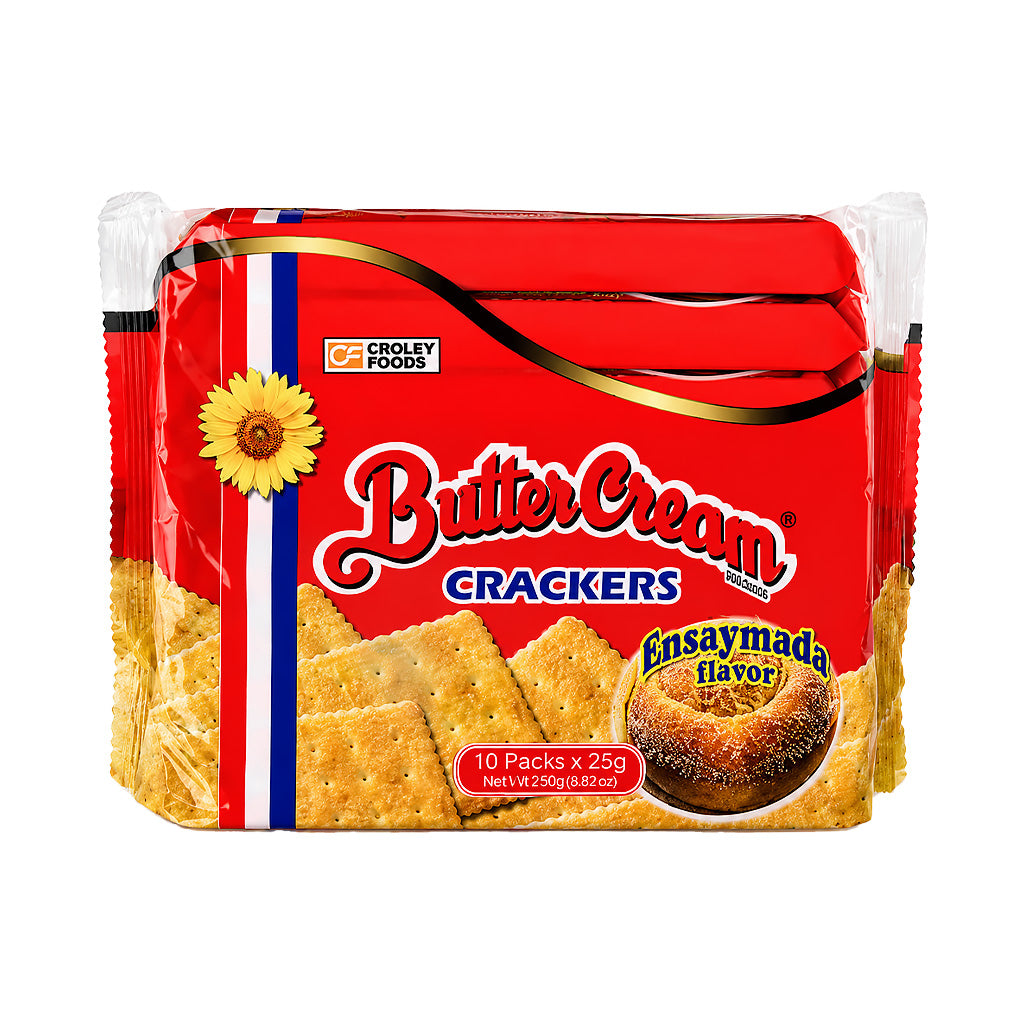 Sunflower Butter Cream Crackers Ensaymada Flavour (25g x 10 packs)