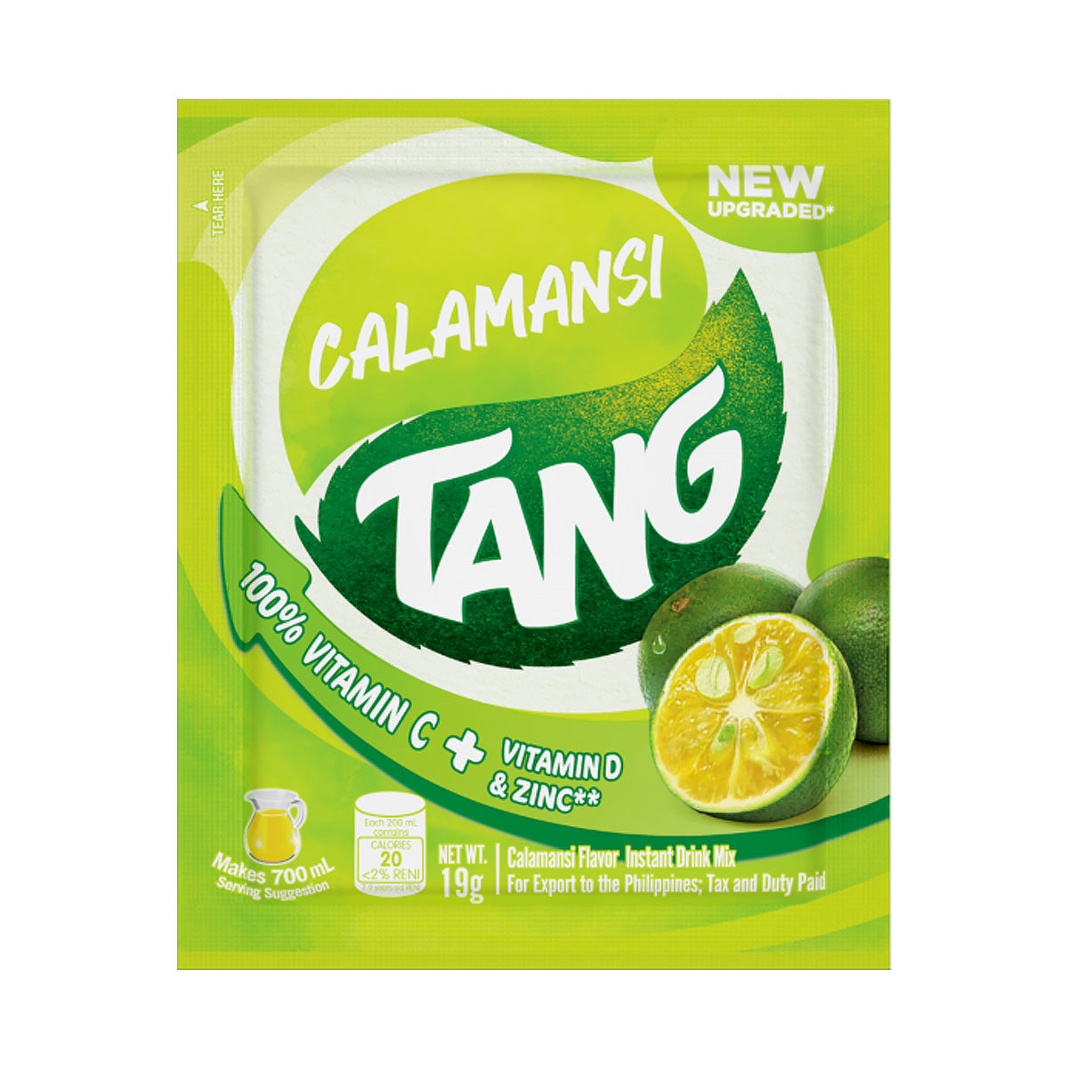Tang Calamansi Flavor Instant Drink Mix 19g