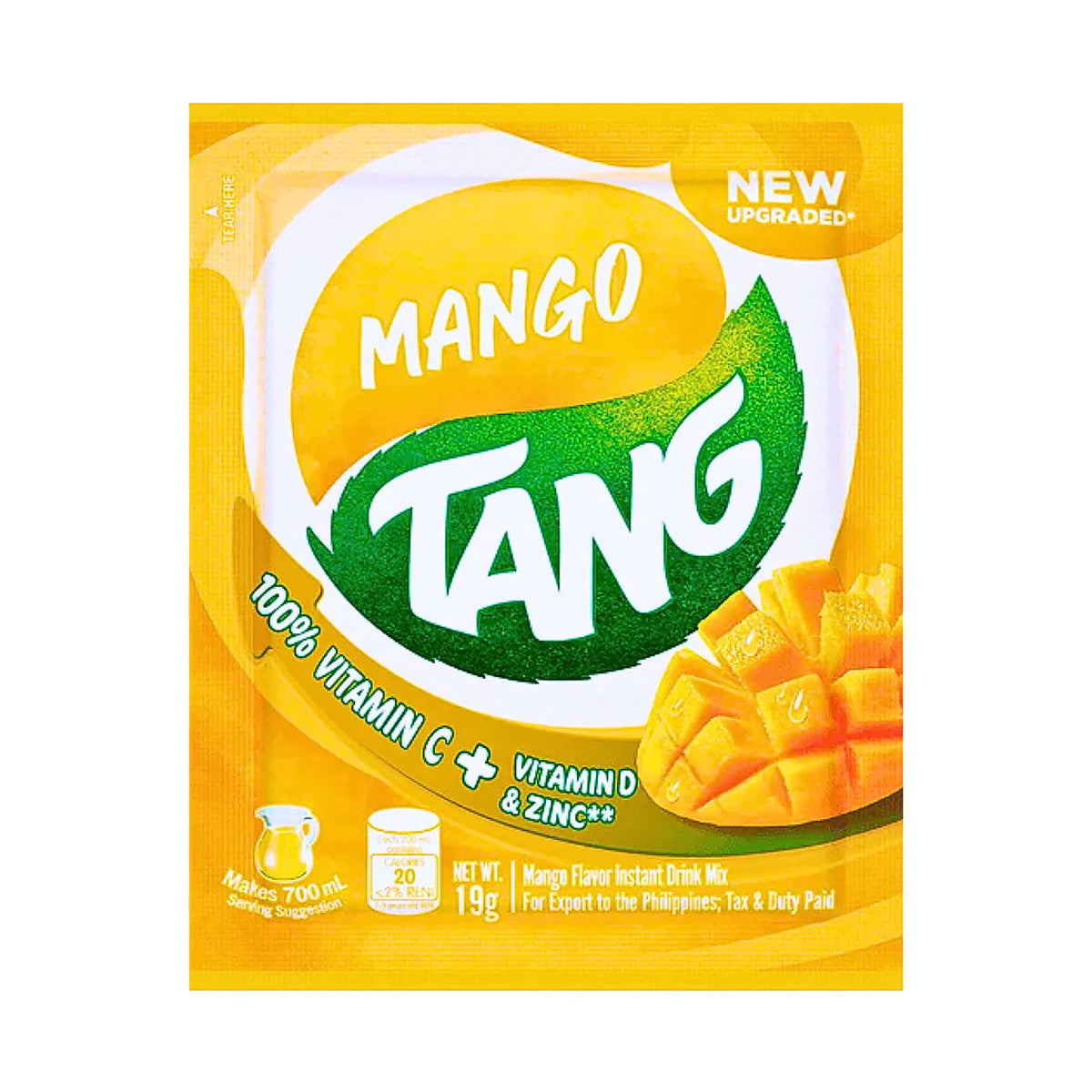 Tang Mango Flavor Instant Drink Mix 19g