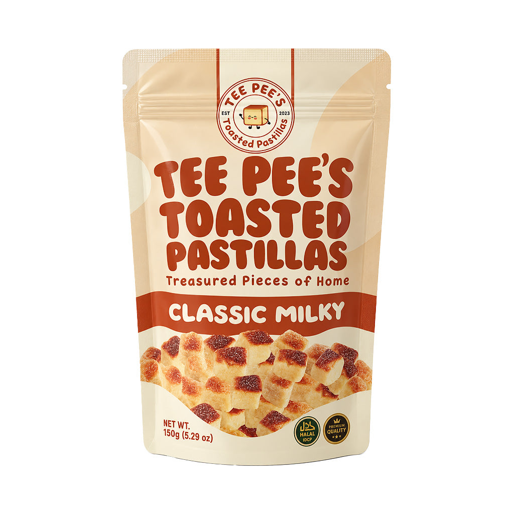 Tee Pee’s Toasted Pastillas Classic Milky 150g