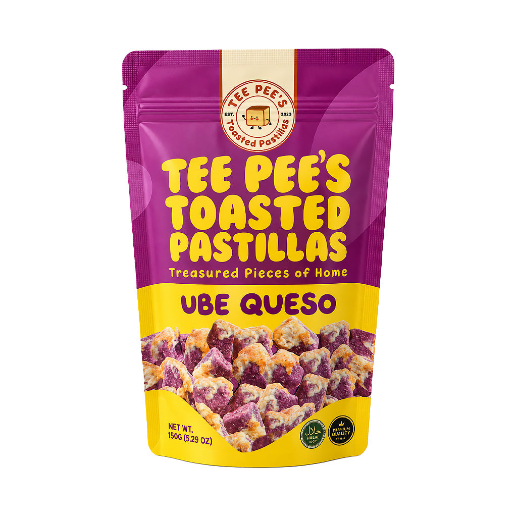 Tee Pee’s Toasted Pastillas Ube Queso 150g