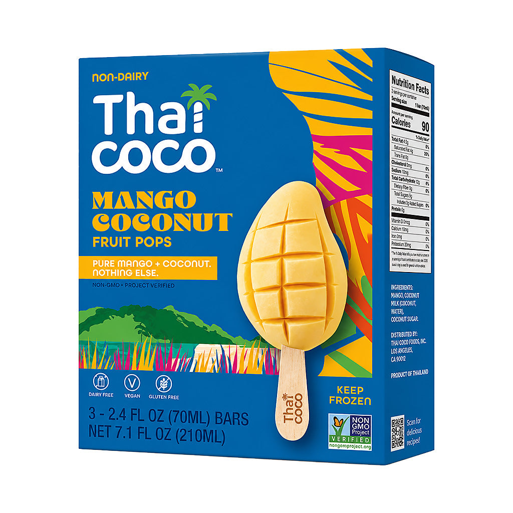 Thai Coco Mango Coconut Fruit Pops 3s 210ml