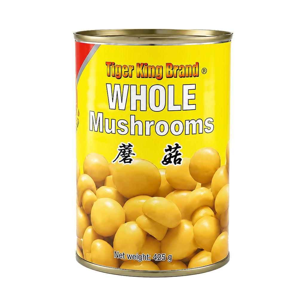 Tiger King Whole Mushrooms 425g