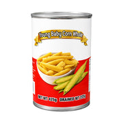 Tiger King Young Baby Corn Whole 425g