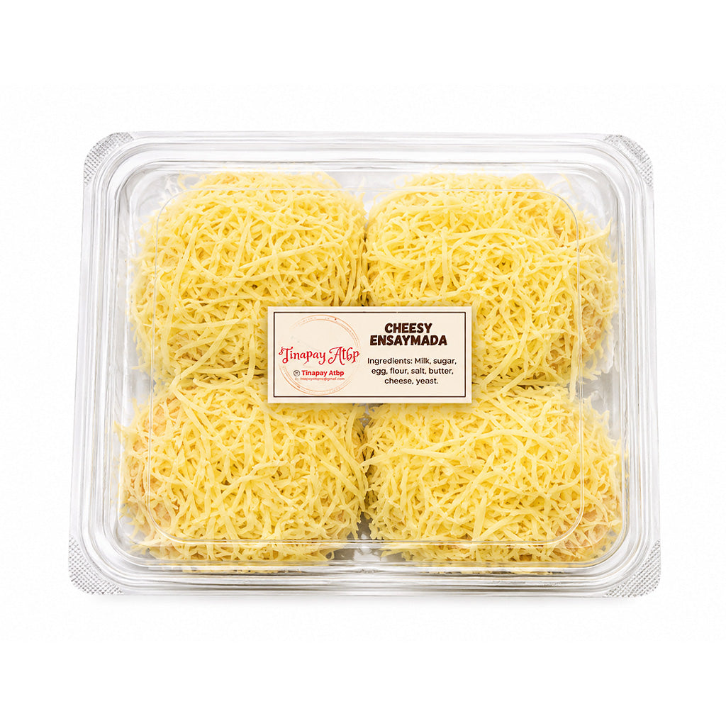 Tinapay Atbp. Cheesy Ensaymada (4 Pcs)