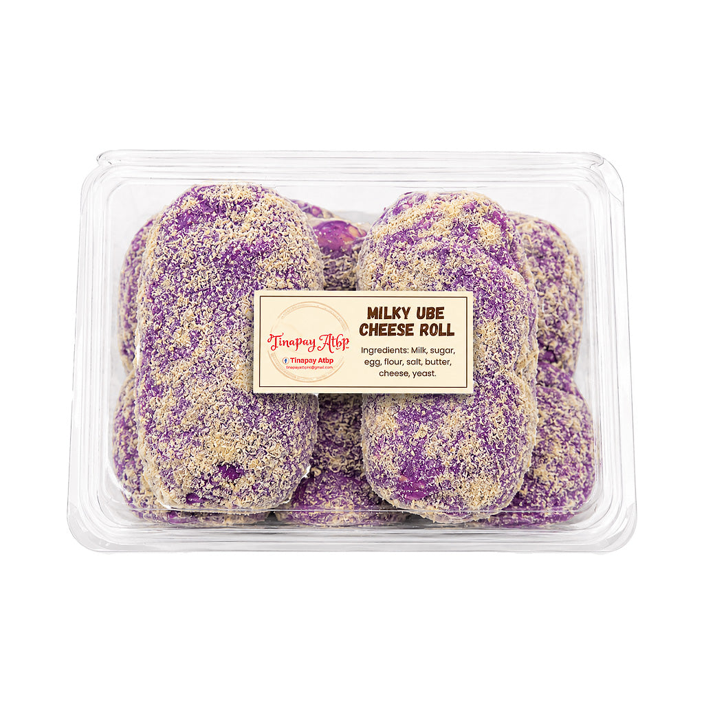 Tinapay Atbp. Milky Ube Cheese Rolls (5 Pcs)