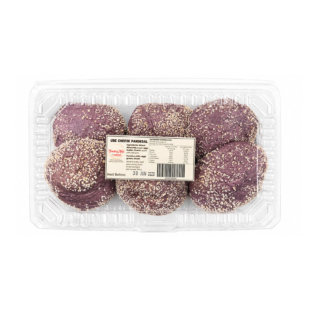 Tinapay Atbp. Ube Cheese Pandesal (6 Pcs)