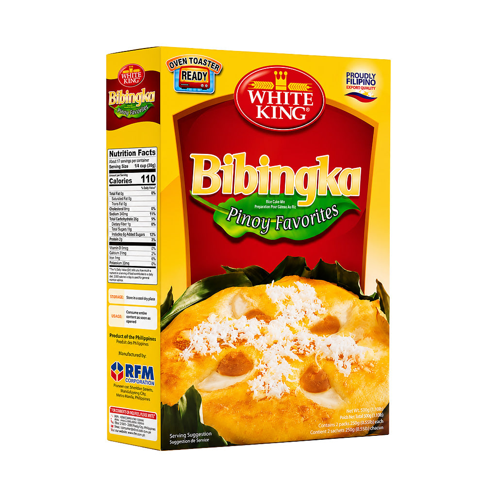 White King Bibingka Rice Cake Mix 500g