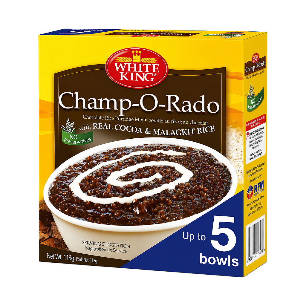 White King Champ-O-Rado Chocolate Rice Porridge Mix 113g
