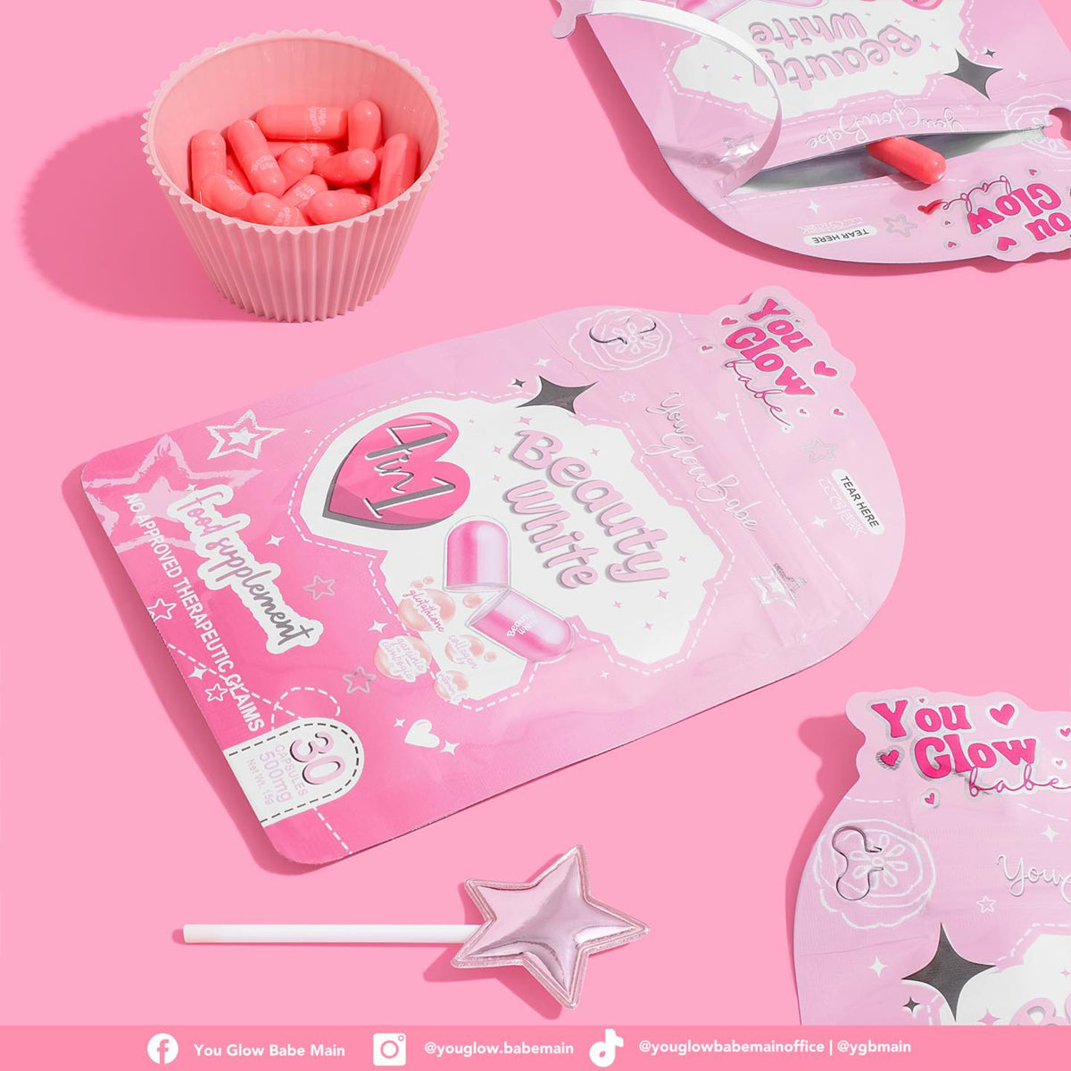 You Glow Babe Beauty White Glutathione Capsules