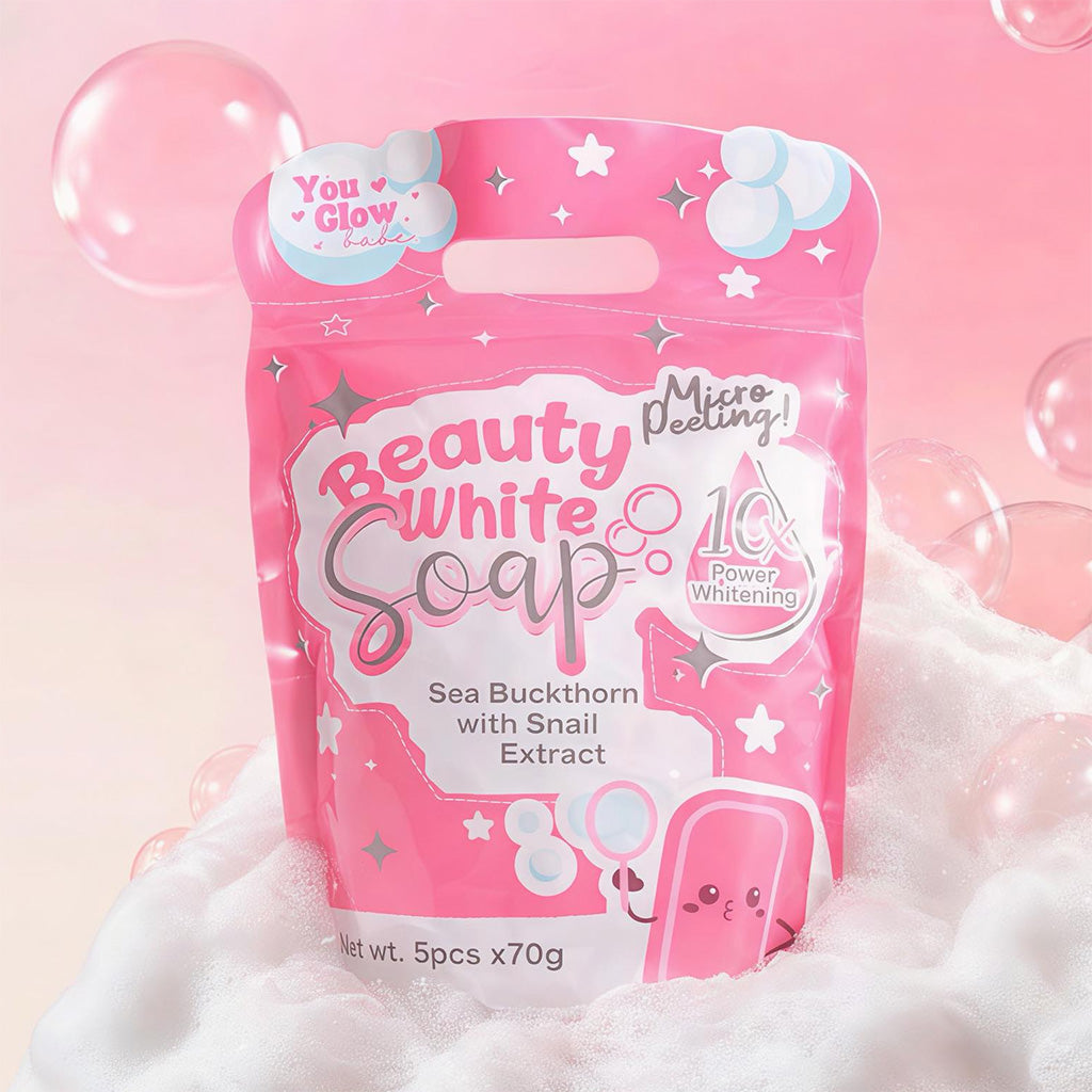You Glow Babe Beauty White Soap (5 x 70g) - New Packaging