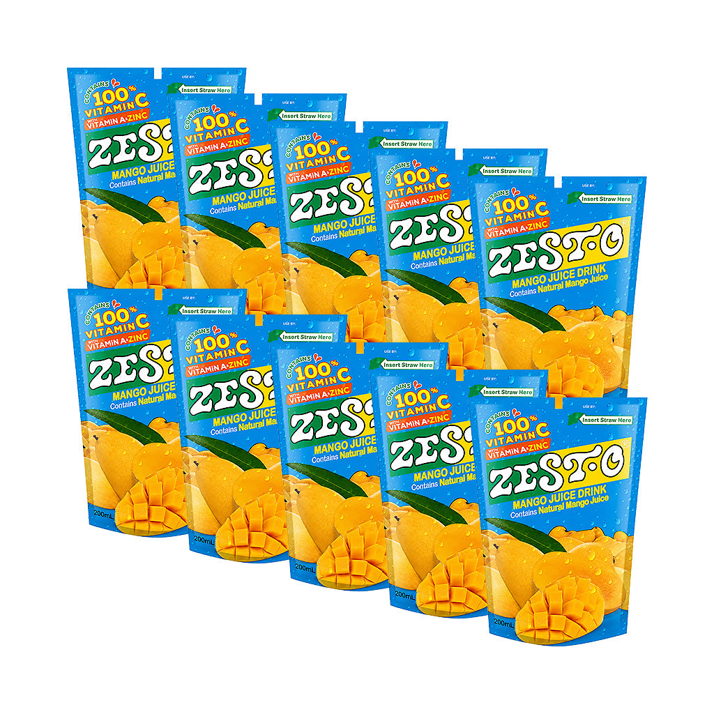 Zest-O Mango Juice Drink Box (10 x 200ml)
