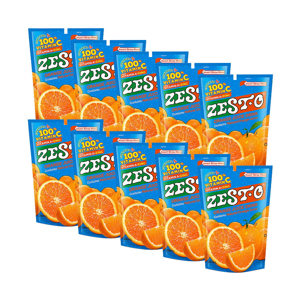 Zest-O Orange Juice Drink Box (10 x 200ml)